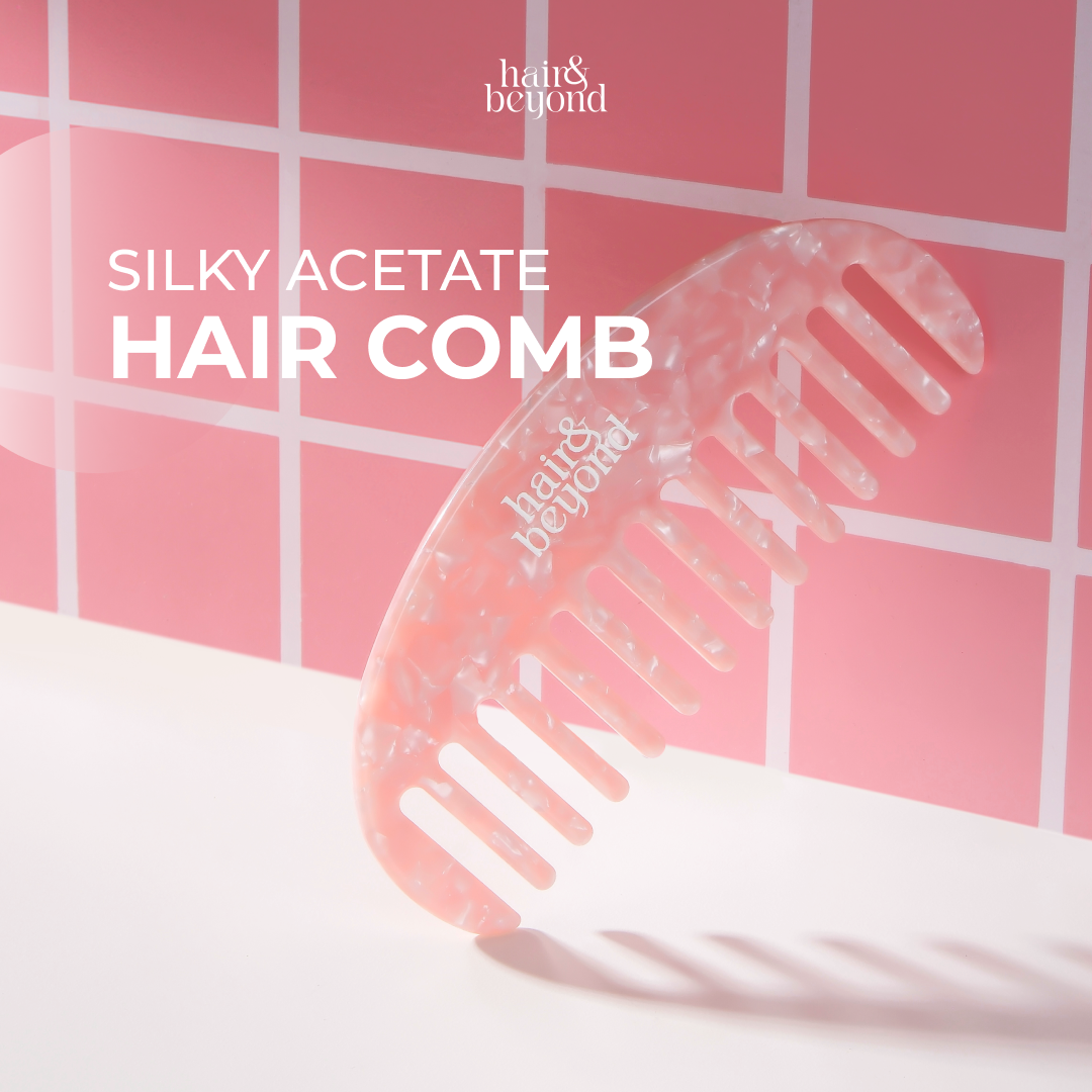 HAIR AND BEYOND Silky Acetate Comb